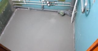 Наливной пол в туалете Новокузнецк, цена от 878 руб.
